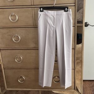 St. John Women's Cream Straight Leg Pants
